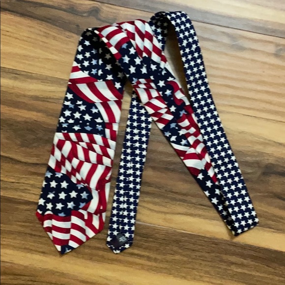 Other - Patriotic American Flag TIE men’s made in U.S.A.